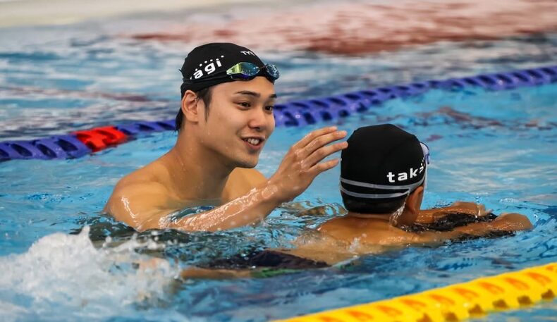 中村克水泳選手